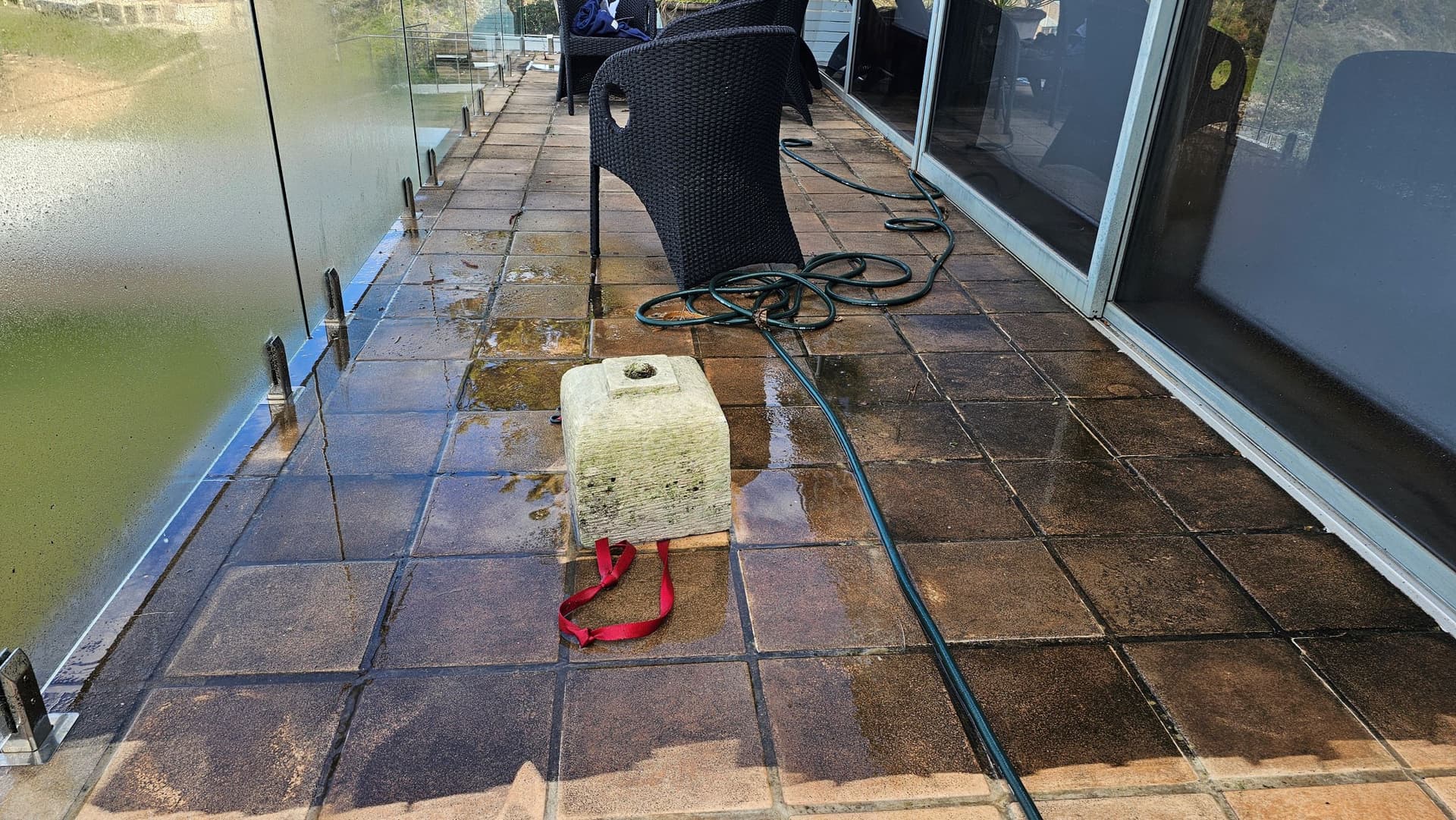 Before Pressure Washing in Seaforth